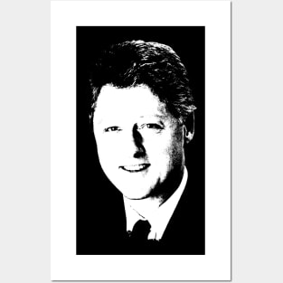 Bill Clinton Pop Art Portait Posters and Art